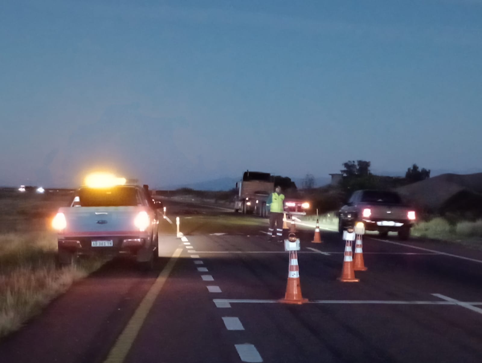 Nuevo accidente en la ruta 40; un automovilista embistió a un caballo ...