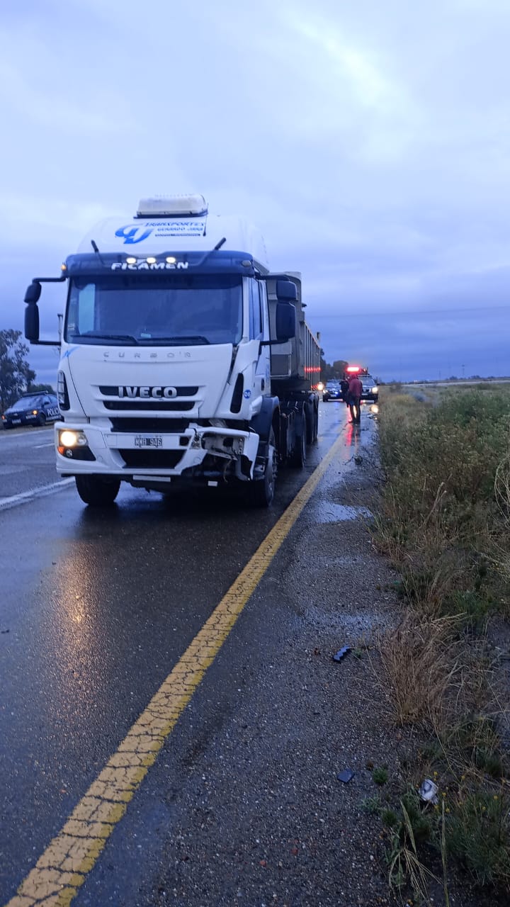 Accidente en la ruta 40 a 3 kilómetros de La Cruz Negra en Tupungato ...