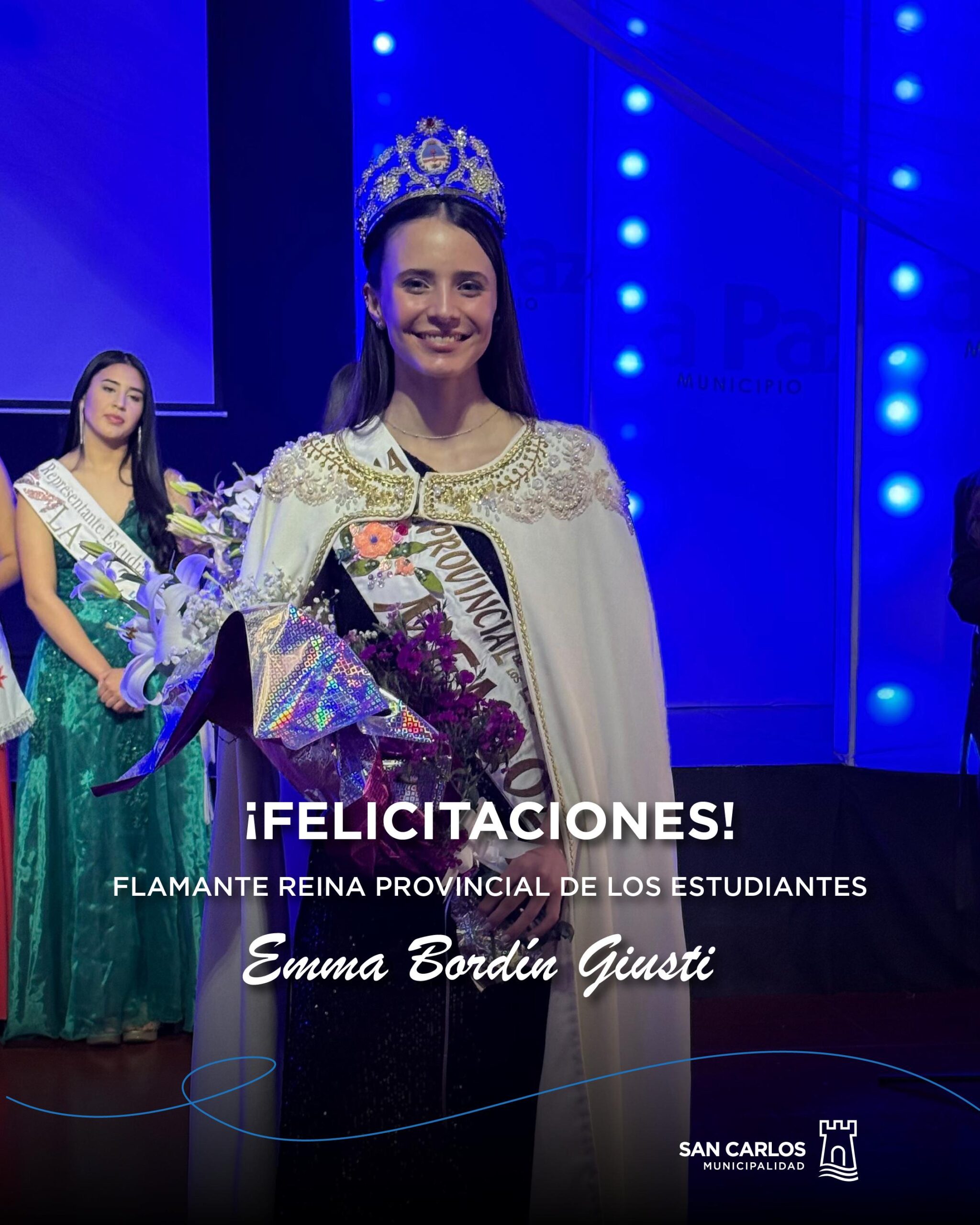 Desde San Carlos Emma Bordin Giusti Flamante Reina Provincial De Los desde-san-carlos-emma-bordin-giusti-flamante-reina-provincial-de-los
